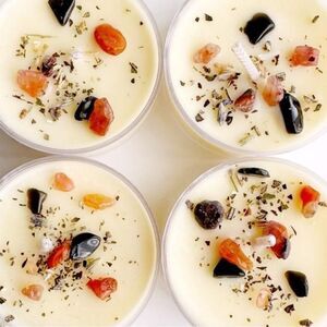 Set of 4 Dragon's Blood Grounding & Protection Spell Candles – Soy Wax